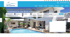 Desktop Screenshot of ighproperties.com